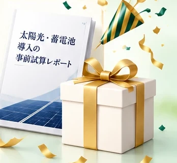 事前試算レポートとプレゼント